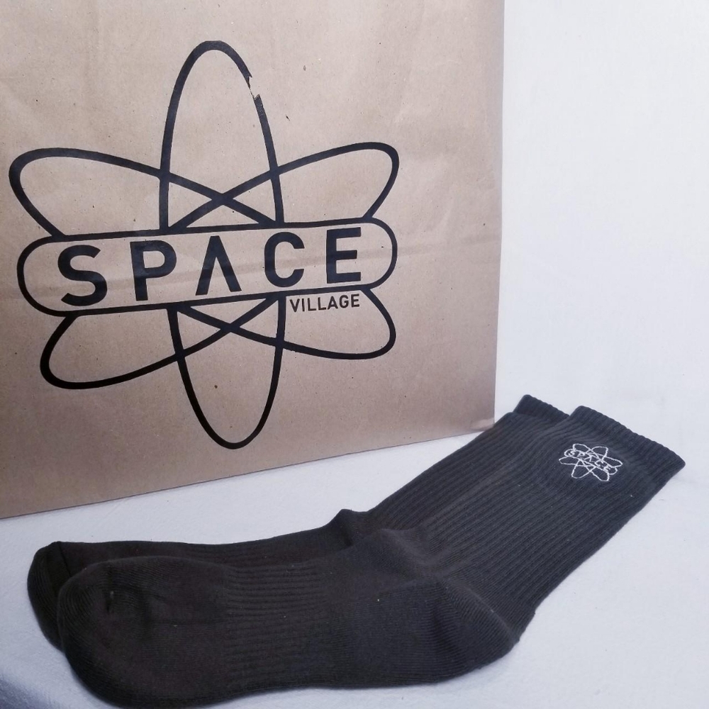 OS - Travis Scott - Space Village Socks - Brown - New DS - La Flame Cactus Jack